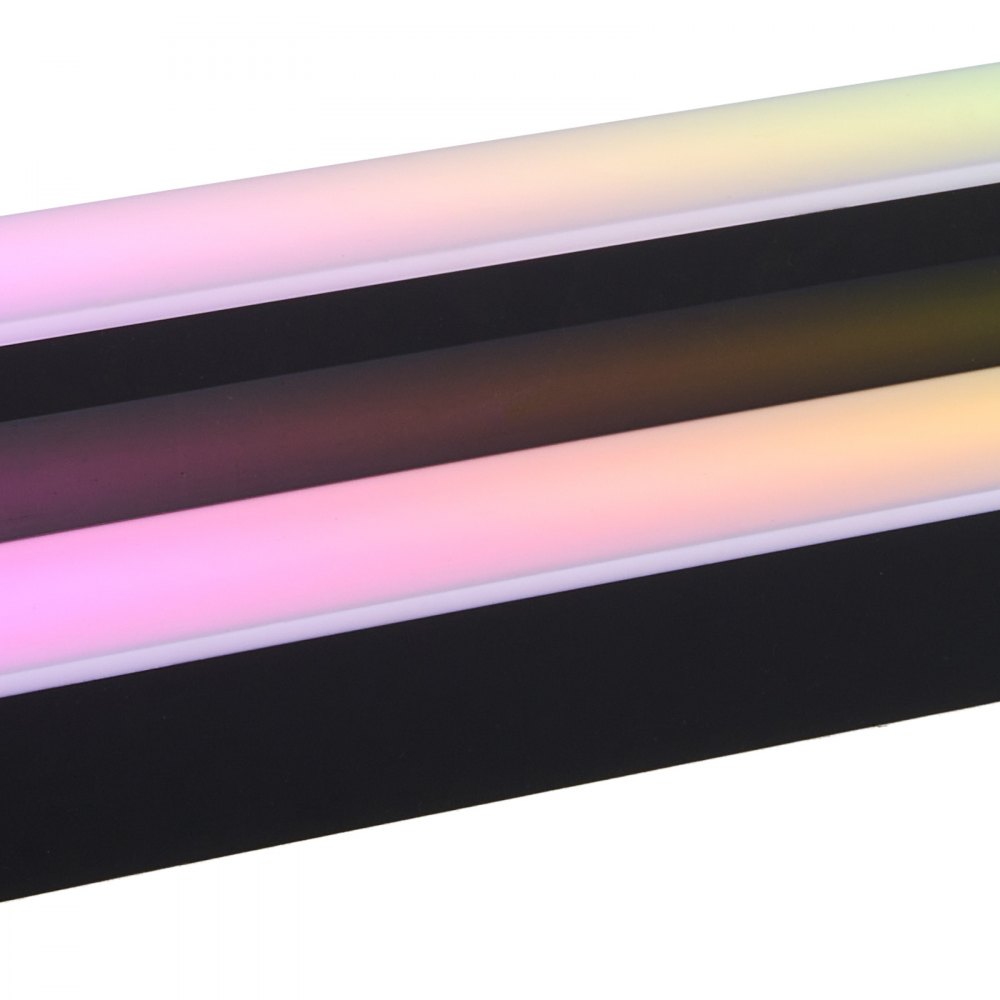 VEVOR LED Lighted Liquor Bottle Display, 2 Tiers 30 inches, Supports USB, Acrylic Illuminated Home Bar Shelf Display with RF Remote & App Control, 9 Static Colors, Timing Mode, for 14-20 Bottles