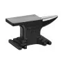 VEVOR Single Horn Anvil, 4 kg Cast Steel Anvil, High Hardness Rugged Round Horn Anvil Blacksmith, Compact Design and Stable Base, Forge Tools and Equipment, Metalsmith Tool for Bending and Shaping