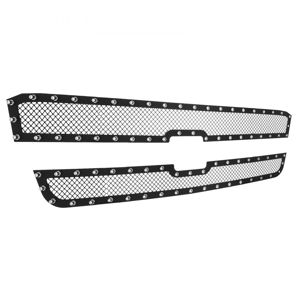 Vevor Chevy 2003-06 Avalanche/2005 Silverado 1500 Upper Rivet Mesh Grille Grill Insert
