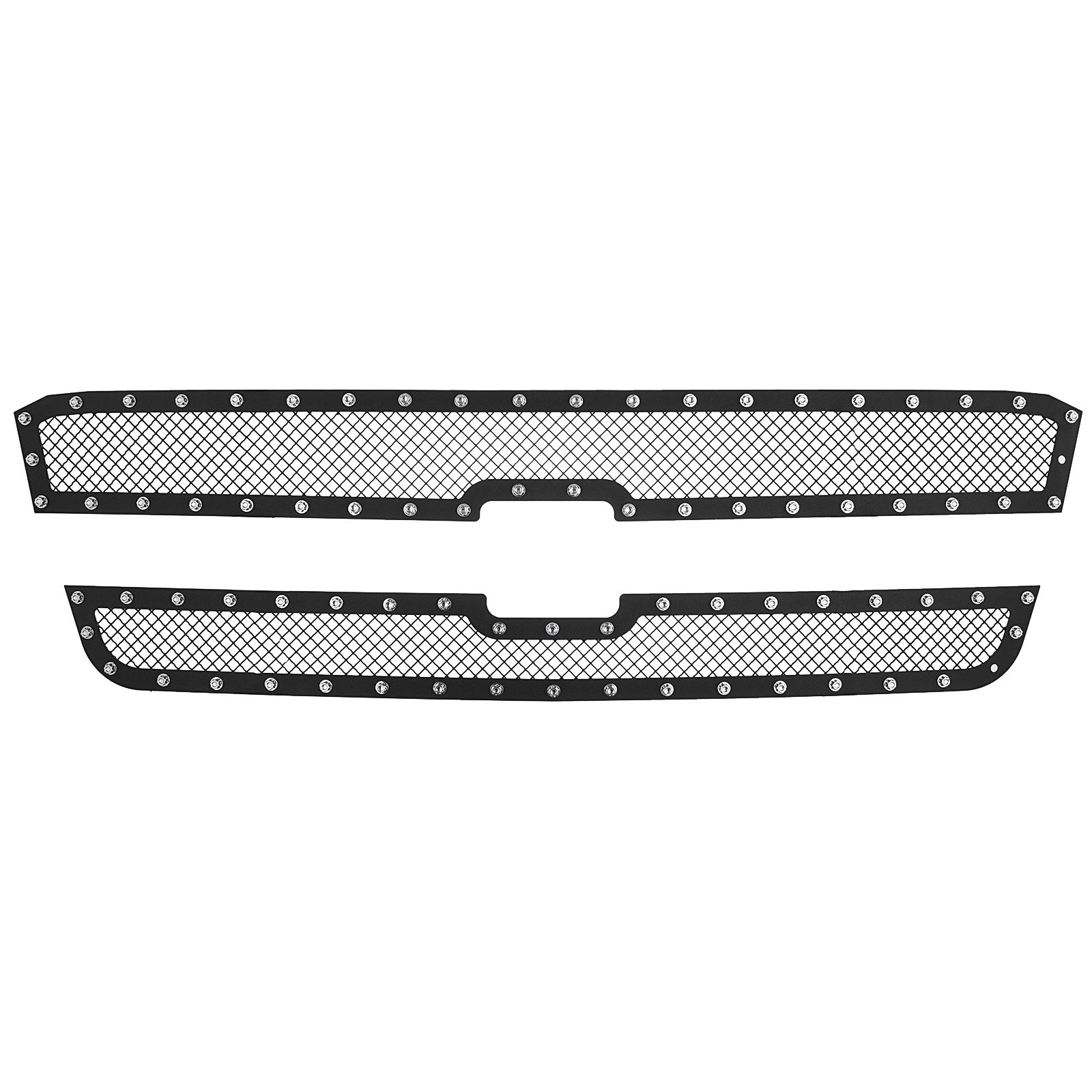 Vevor Chevy 2003-06 Avalanche/2005 Silverado 1500 Upper Rivet Mesh Grille Grill Insert