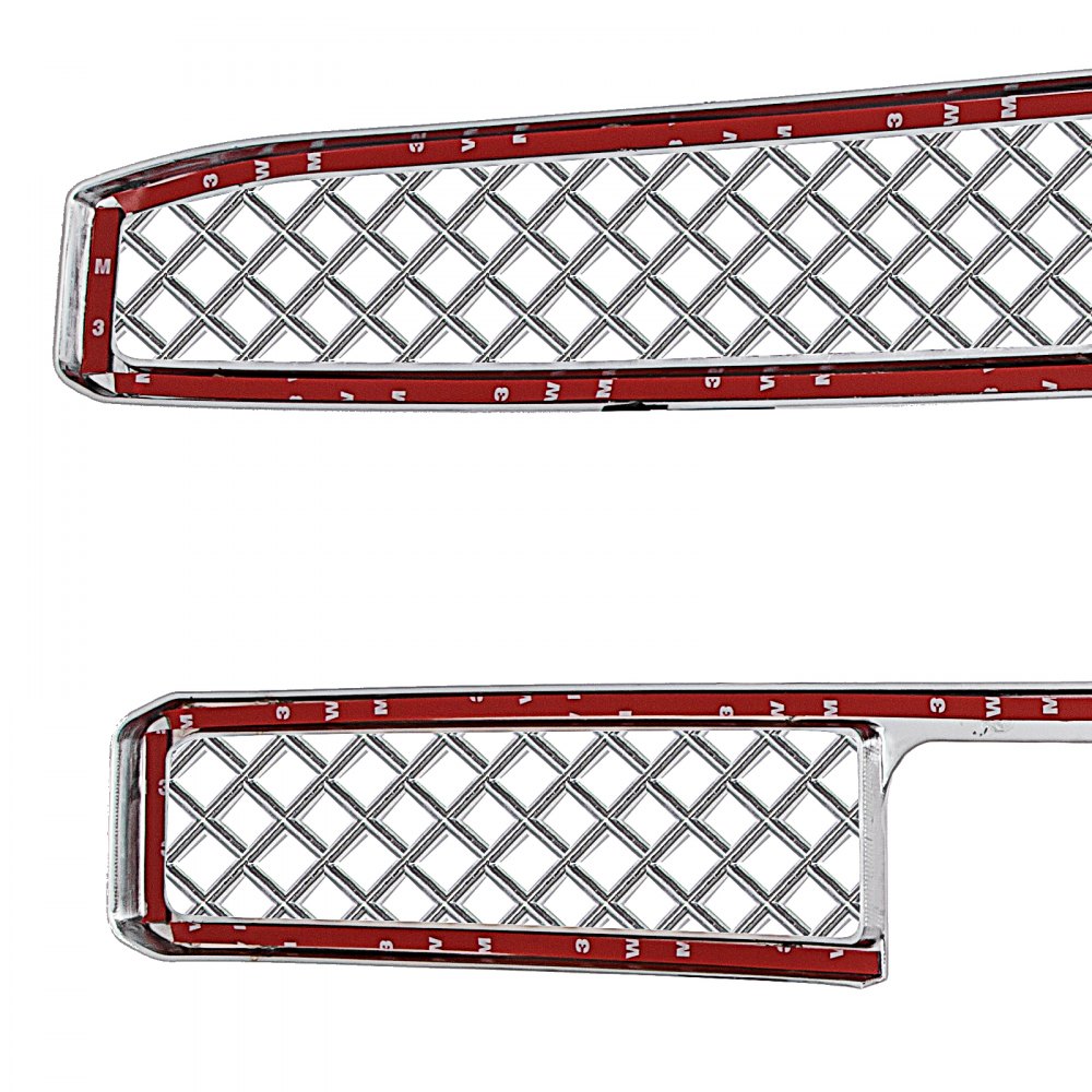2015-2019 GMC Yukon XL CHROME Grille Overlay 3 Bar Grill Covers