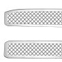 2015-2019 GMC Yukon XL CHROME Grille Overlay 3 Bar Grill Covers