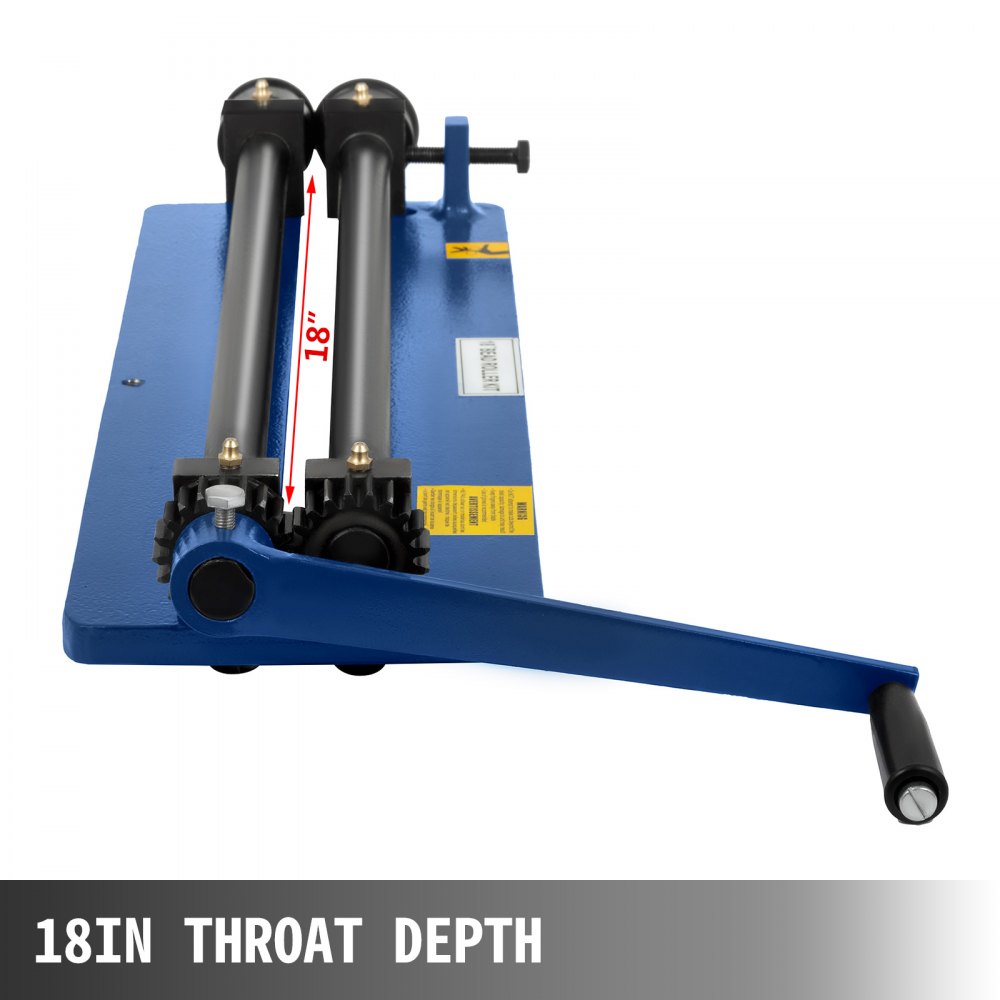VEVOR 18" Sheet Metal Bead Roller Bead Roller Former Swager Rotary Swaging Machine Included Convenient 6 Die Sets Flexible, 18" Bead Roller Former Swager Rotary Swaging Machine Convenient 6 Die Sets