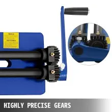 VEVOR 18" Sheet Metal Bead Roller Bead Roller Former Swager Rotary Swaging Machine Included Convenient 6 Die Sets Flexible, 18" Bead Roller Former Swager Rotary Swaging Machine Convenient 6 Die Sets