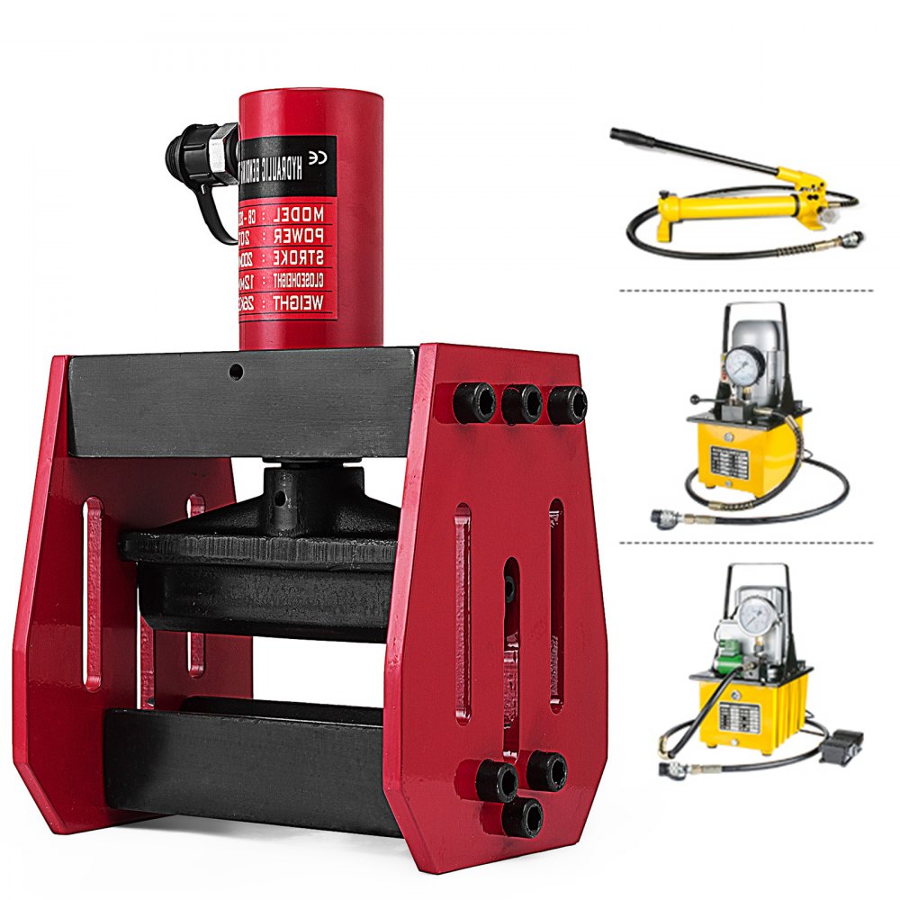 Hydraulic Busbar Bender 1/2'' 12mm 25 Ton Copper Heavy Duty Angle Reading