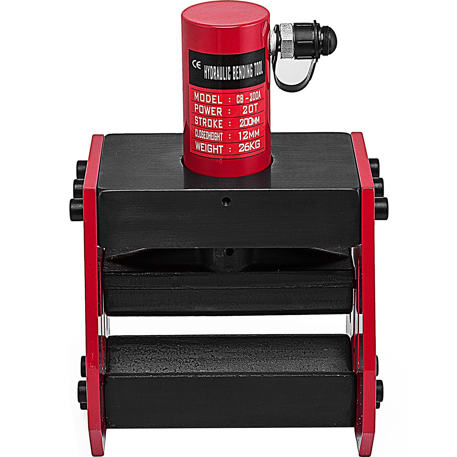 Hydraulic Busbar Bender 1/2'' 12mm 25 Ton Copper Heavy Duty Angle Reading