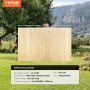 VEVOR Natural Bamboo Lat Screening Personvern Bamboo Lat Gjerde 6 fot H x 13 fot L