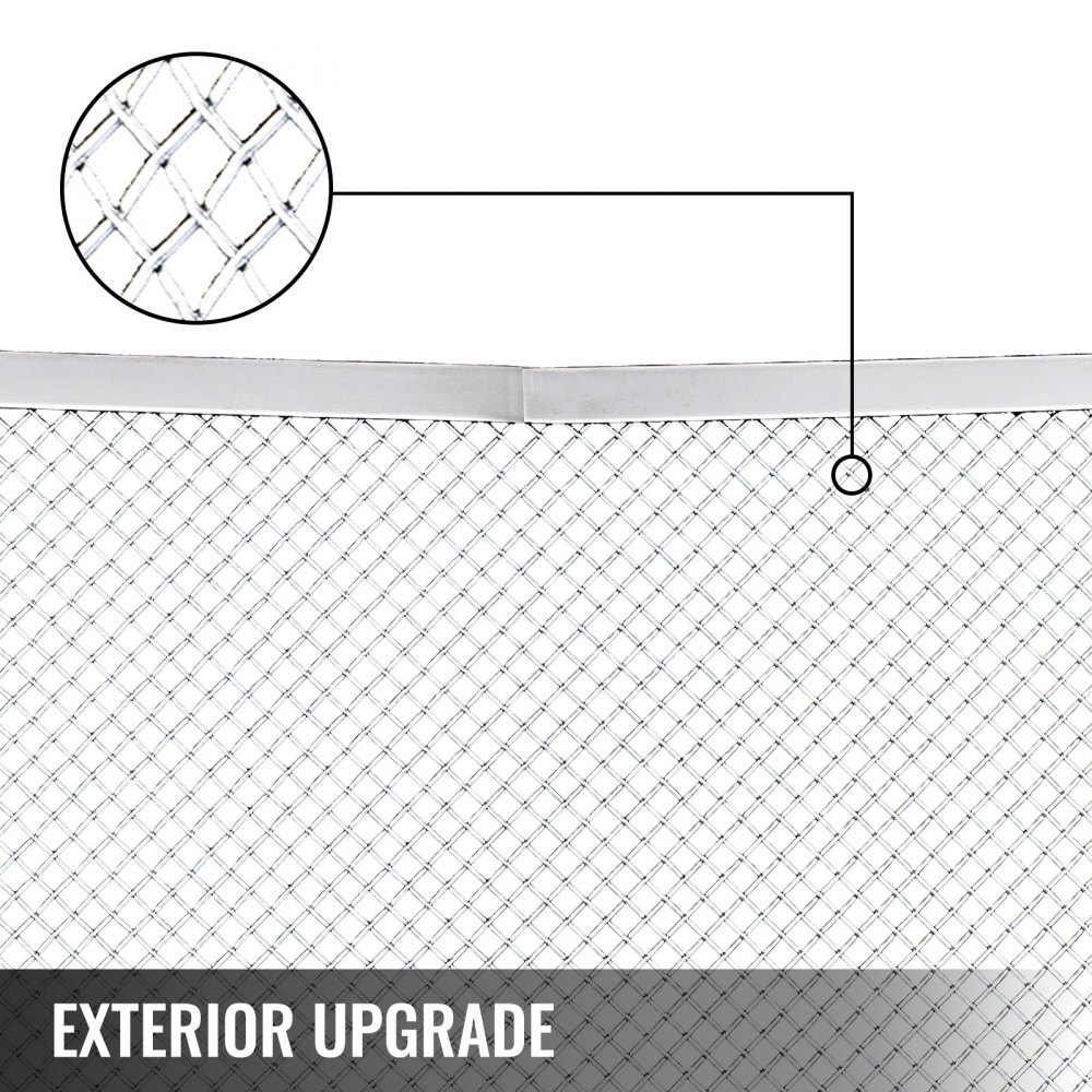 Mesh Grille Combo Fits 2008-2013 Cadillac CTS Stainless Steel Upper+Lower Bumper