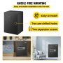 VEVOR Safe Box Lock Security 2.1 Cubic Feet Digital Safe Key Lock Home Office