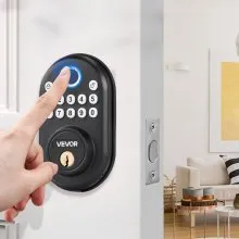 VEVOR Fingerprint Door Lock Keyless Entry Door Lock Password and Key Unlock