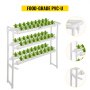 6 Pipes 3 Layers 54 Plant Sites Hydroponic Grow Kit Herbs Vegetables Garden