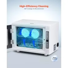 Nail Tool Cleaning Machine 12L Large Capacity Tool Cabinet Cleaner Box 185nm