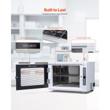 Nail Tool Cleaning Machine 12L Large Capacity Tool Cabinet Cleaner Box 185nm
