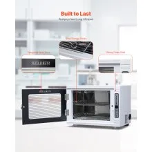 Nail Tool Cleaning Machine 12L Large Capacity Tool Cabinet Cleaner Box 185nm