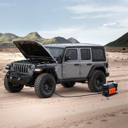 Kahesilindriline autokompressor 12V, 1080 W / 300 l/min (digitaalne) — pilt 8