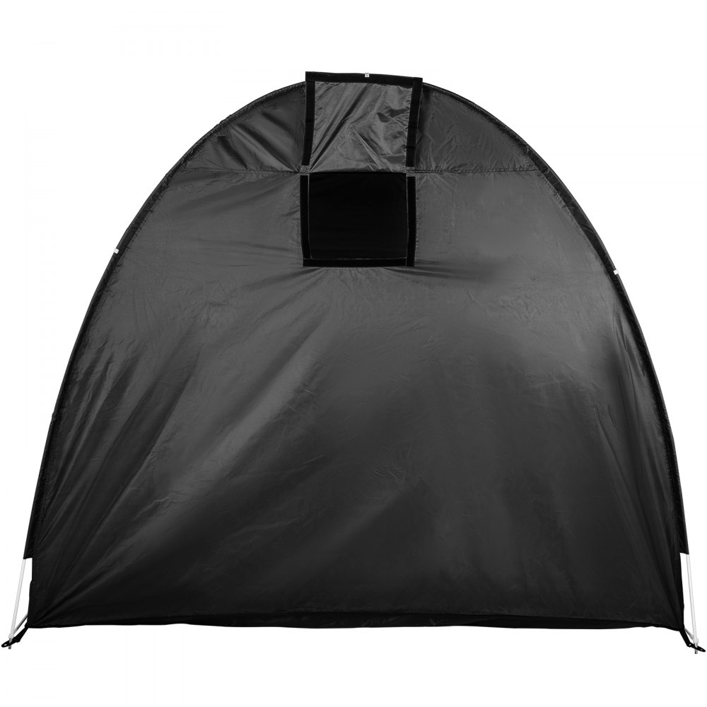 VEVOR Bicycle Storage Tent Bike Storage Cover 210D Waterproof Black w/ Carry Bag