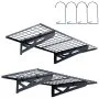 VEVOR Garage Storage Shelving, 2 Pack, 122 x 61 cm Heavy Duty Garage Shelves Wall Mounted, 502 lbs Load Capacity(Total) Garage Storage Rack Floating Shelves, Suitable for Shop, Shed, Garage Storage