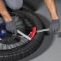 VEVOR Dirt Bike Tire Changing Tool Kit, Fits for Motocross Enduro 406-533 mm Wheels, Includes 15-25 mm Axle Adapters, Dirt Bike Tire Changing Tools Compact Changer with 2 Irons and Protective Sleeve