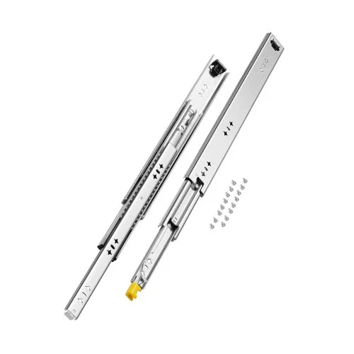 drawer slides for dresser LANIAKEA 6PCS Wood 16 Inches Wooden Drawer Slides Bottom Mount Classic Center Guide Track with Metal Slide Glides, Center Mount Drawer Slide Replacement Part Our drawer guide track is made with attention to detail using high VEVOR Heavy Duty Drawer Slides