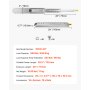VEVOR 1 Pair Full Extension Drawer Slides 18 20 22 28 30 32 36 38 40 44 48 52 56 60 in, 500 lbs Load Capacity Locking Drawer Slides, Ball Bearing with Lock Side Mount Drawer Slide Rail