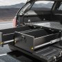 VEVOR 1 Pair Full Extension Drawer Slides 18 20 22 28 30 32 36 38 40 44 48 52 56 60 in, 500 lbs Load Capacity Locking Drawer Slides, Ball Bearing with Lock Side Mount Drawer Slide Rail