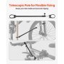 Bike Repair Stand 88 lb Adjustable Bicycle Maintenance Rack with Tool Tray