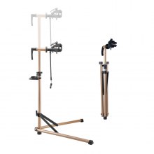 Bike Repair Stand 88 lb Adjustable Bicycle Maintenance Rack with Tool Tray