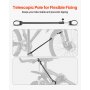 Bike Repair Stand 66 lb Adjustable Bicycle Maintenance Rack with Tool Tray