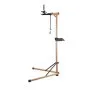 VEVOR Bike Repair Stand, Max. 49.9 kg Heavy-duty Bicycle Work Stand with 1025-1510 mm Adjustable Height & Large Tool Tray, Foldable Ebike Maintenance Rack, Shop Home Mechanics for Mountain Road Bike