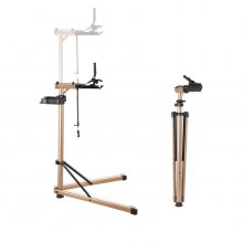 Bike Repair Stand 110 lb Adjustable Bicycle Maintenance Rack with Tool Tray