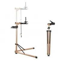 Bike Repair Stand 110 lb Adjustable Bicycle Maintenance Rack with Tool Tray