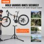 Suport de reparare a bicicletei VEVOR, 66 lbs, reglabil, întreținere, raft pliabil pentru instrumente.