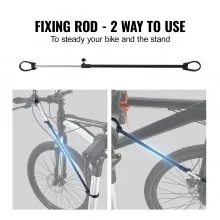 VEVOR Bike Repair Stand, 66 lbs Heavy-duty Aluminum Bicycle Repair Stand, Adjustable Height Bike Maintenance Workstand with Magnetic Tool Tray Telescopic Arm, Foldable Bike Work Stand for Home, Shops