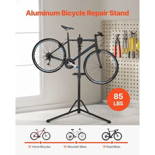 Support Hauteur Réglable 25kg Bikehand - Support Portable Entretien VTT Et Route Support Réparation Vélo