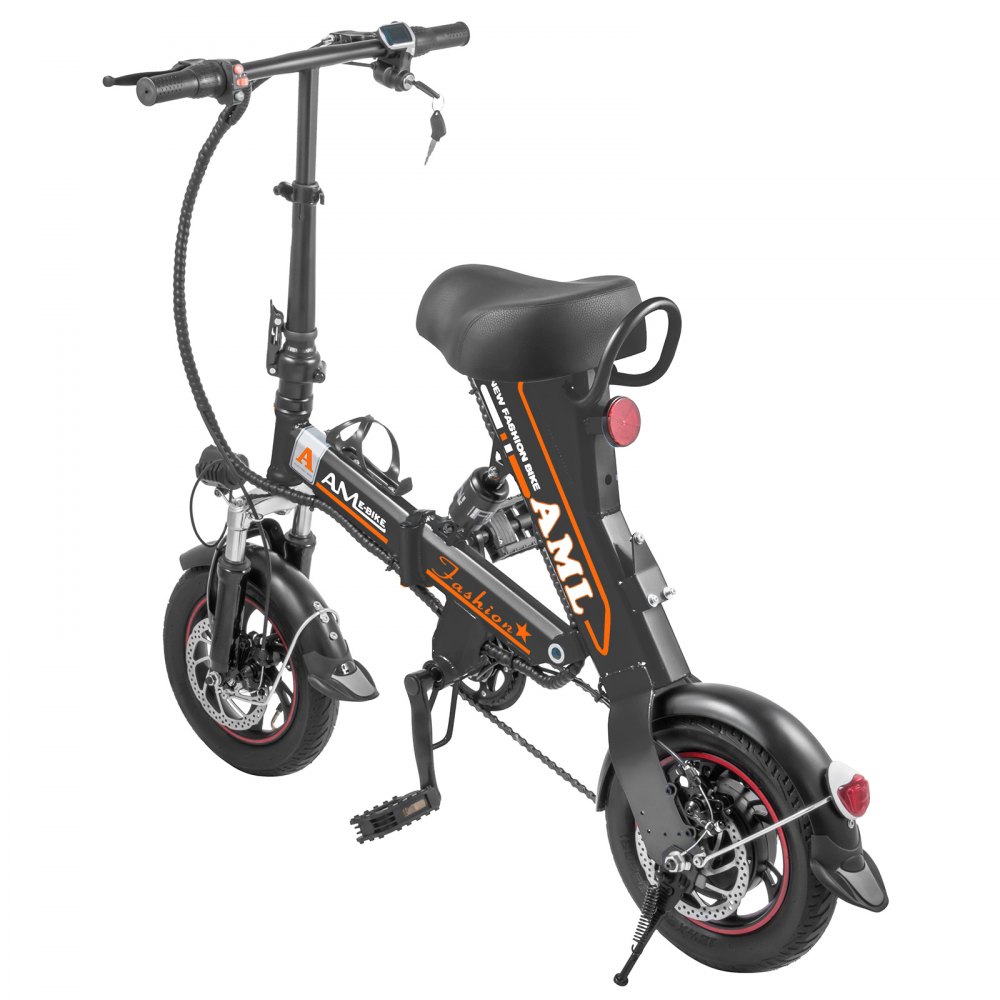 Bicicleta eléctrica plegable marco plegable 36v batería 12AH