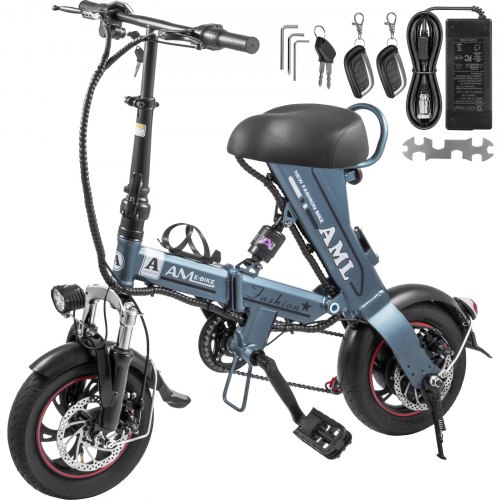 Foldable Electric Bike Collapsible Frame 36v battery 12AH