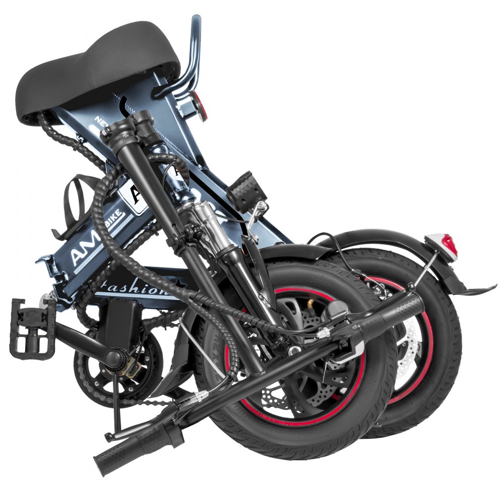 Foldable Electric Bike Collapsible Frame 36v battery 12AH