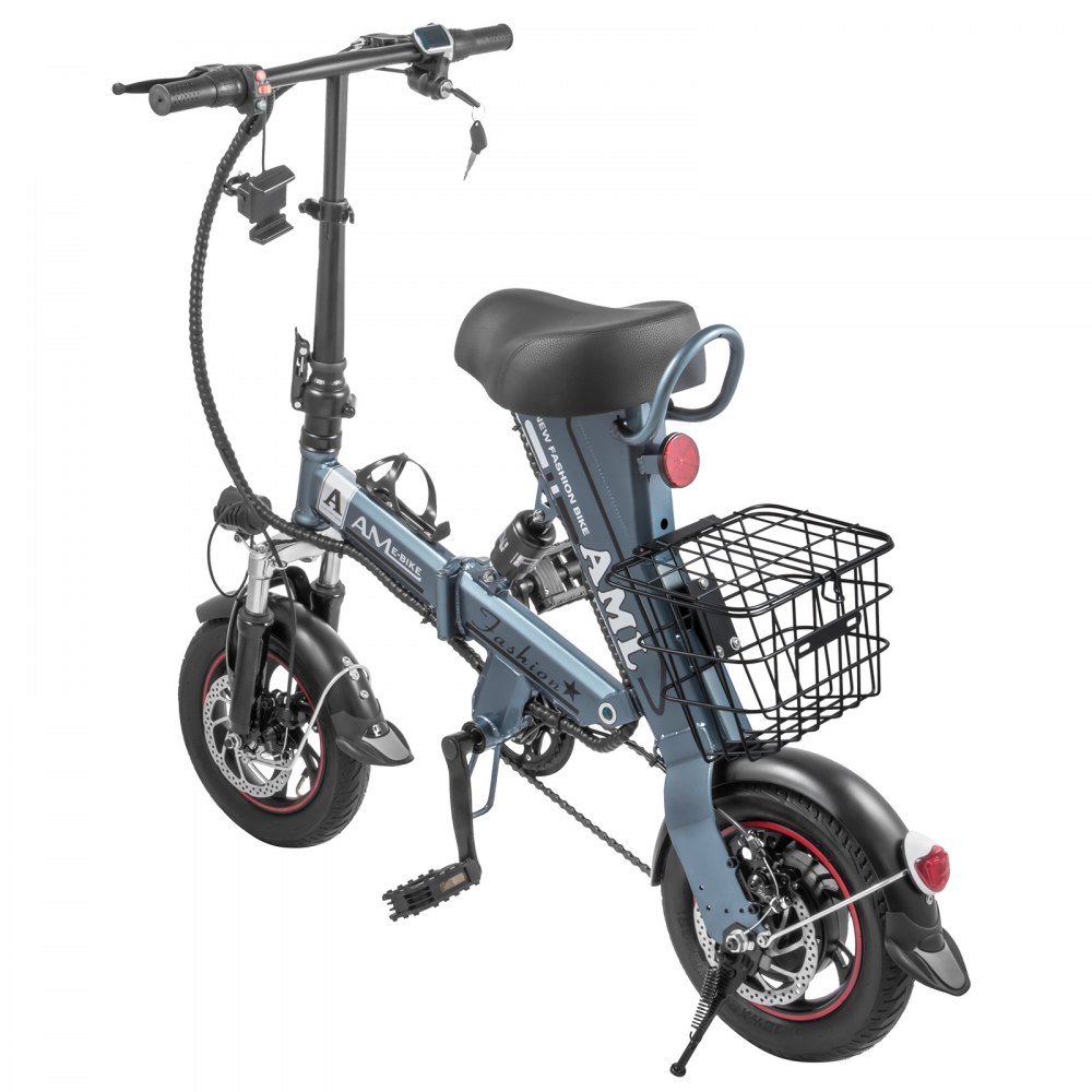 Foldable Electric Bike Collapsible Frame 36v battery 8AH