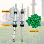 Vevor 2pcs Linear Rails Linear Bearings And Rails Hsr20-900mm Linear Slide Kit