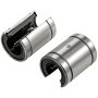 VEVOR linear rail ball bearing slides in metallic finish.