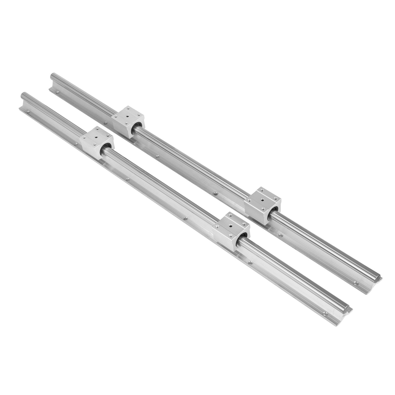 Linear Rail 2 X Sbr20-900mm Rails 4 X Blocks Automatic 2 Rails Slide Guide