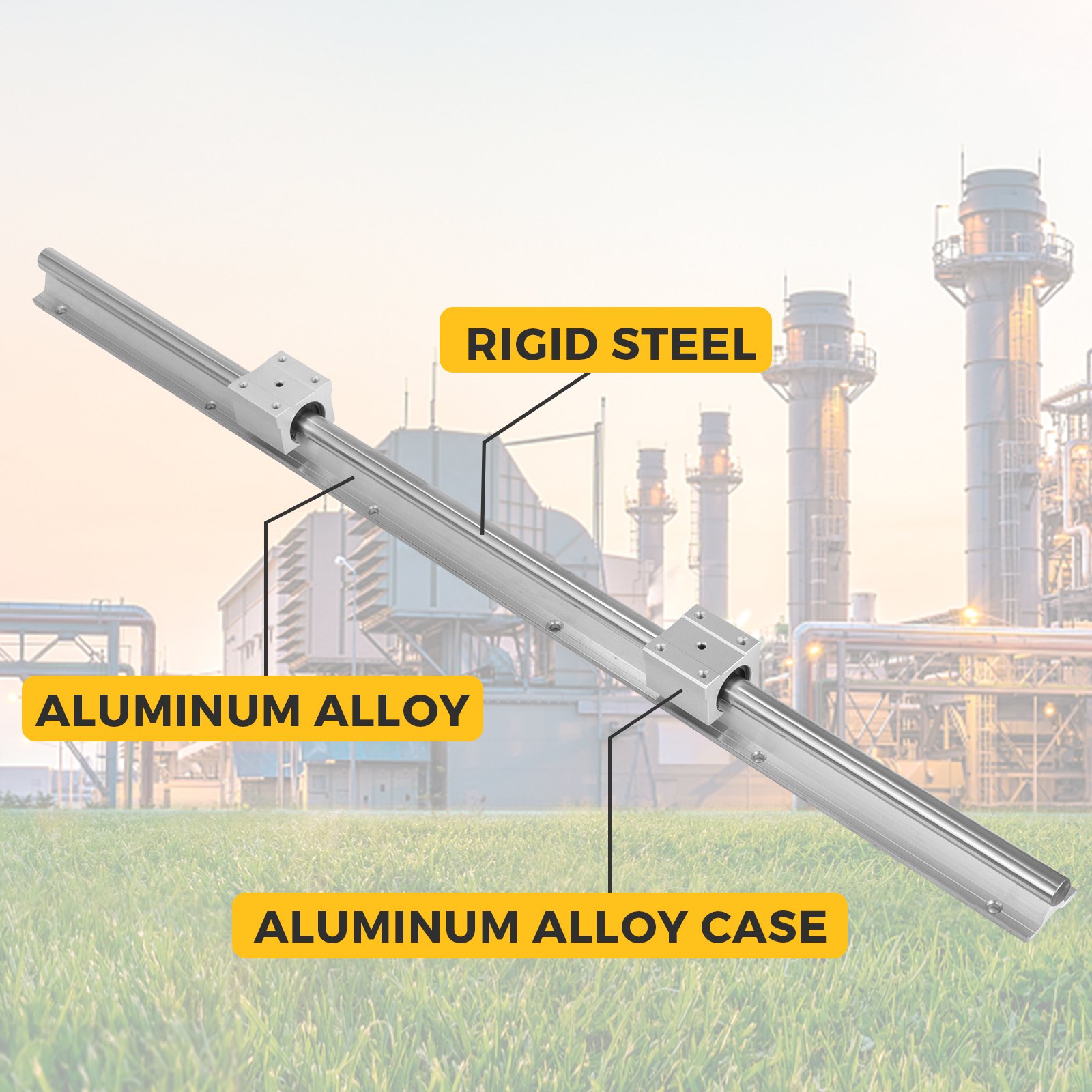 Linear Rail 2 X Sbr20-900mm Rails 4 X Blocks Automatic 2 Rails Slide Guide