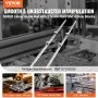 Conjunto de movimiento lineal VEVOR, SBR20 de 1500 mm, incluye dos rieles SBR20 de 1500 mm y cuatro bloques SBR20UU, ideal para tareas de automatización y CNC de bricolaje.