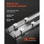 VEVOR Linear Rail Kit, SBR20, 2Pcs 2000 mm (78.74 inch) Linear Motion Guide Rails and 4Pcs Bearing Slide Blocks, Fully Supported Shaft, for Cutting, Grinding, Milling, Drilling Machines, and More
