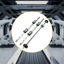 VEVOR Linear Guide Rail  2Pcs HGR20-1700mm Linear Slide Rail with 1Pcs RM1605-1700mm Ballscrew with BF12/BK12 Kit Linear Slide Rail Guide Rail Square For DIY CNC Routers Lathes Mills