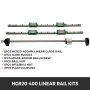 Linear Rail HGR20-400 Ballscrew RM1605-400 Hardness High Precision DSG16H