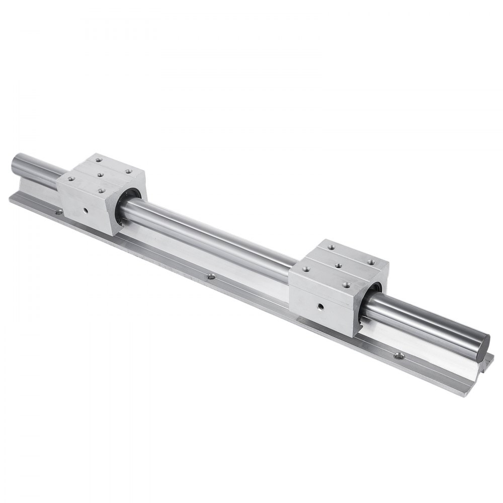 SBR25-530mm Linear Rail 2x Bearing Blocks Routers Aluminum Alloy Slide Guide