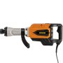 VEVOR Demolition Jack Hammer, 4500W 1800BPM, 1-1/8" Hex Heavy Duty Concrete Breaker w/Chisel, Case & Gloves, 110V Industrial Electric Jackhammer for Demolishing, Chipping & Demo, CE Approved, Yellow