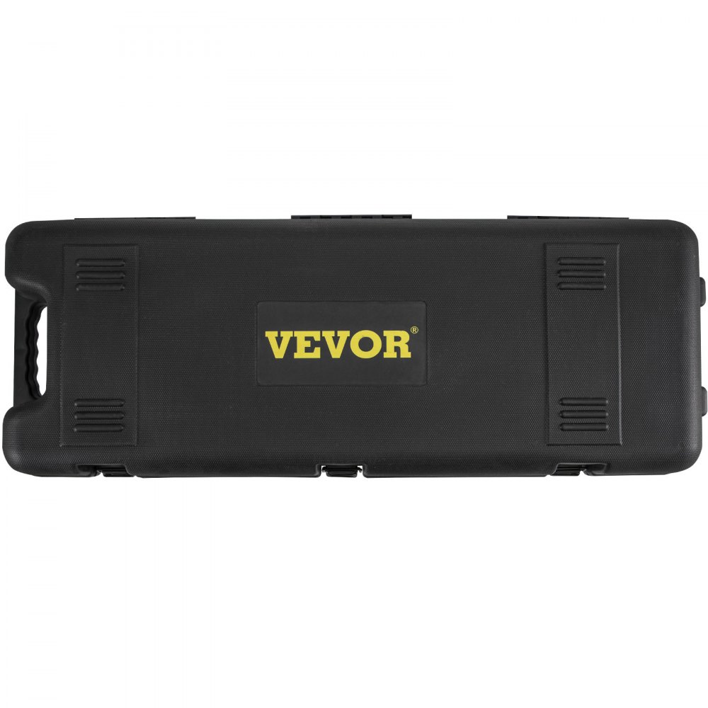 VEVOR Demolition Jack Hammer, 4500W 1800BPM, 1-1/8" Hex Heavy Duty Concrete Breaker w/Chisel, Case & Gloves, 220V Industrial Electric Jackhammer for Demolishing, Chipping & Demo, CE Approved, Yellow