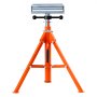 VEVOR Rullestativ, Heavy Duty 2500 LBS Belastningskapacitet, 27,6"-52" Højdejusterbar, 45# Stål folderullestøttestativ til rør, træplader